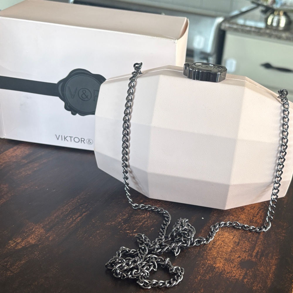 Viktor & Rolf Pink Geometric Women's Bag